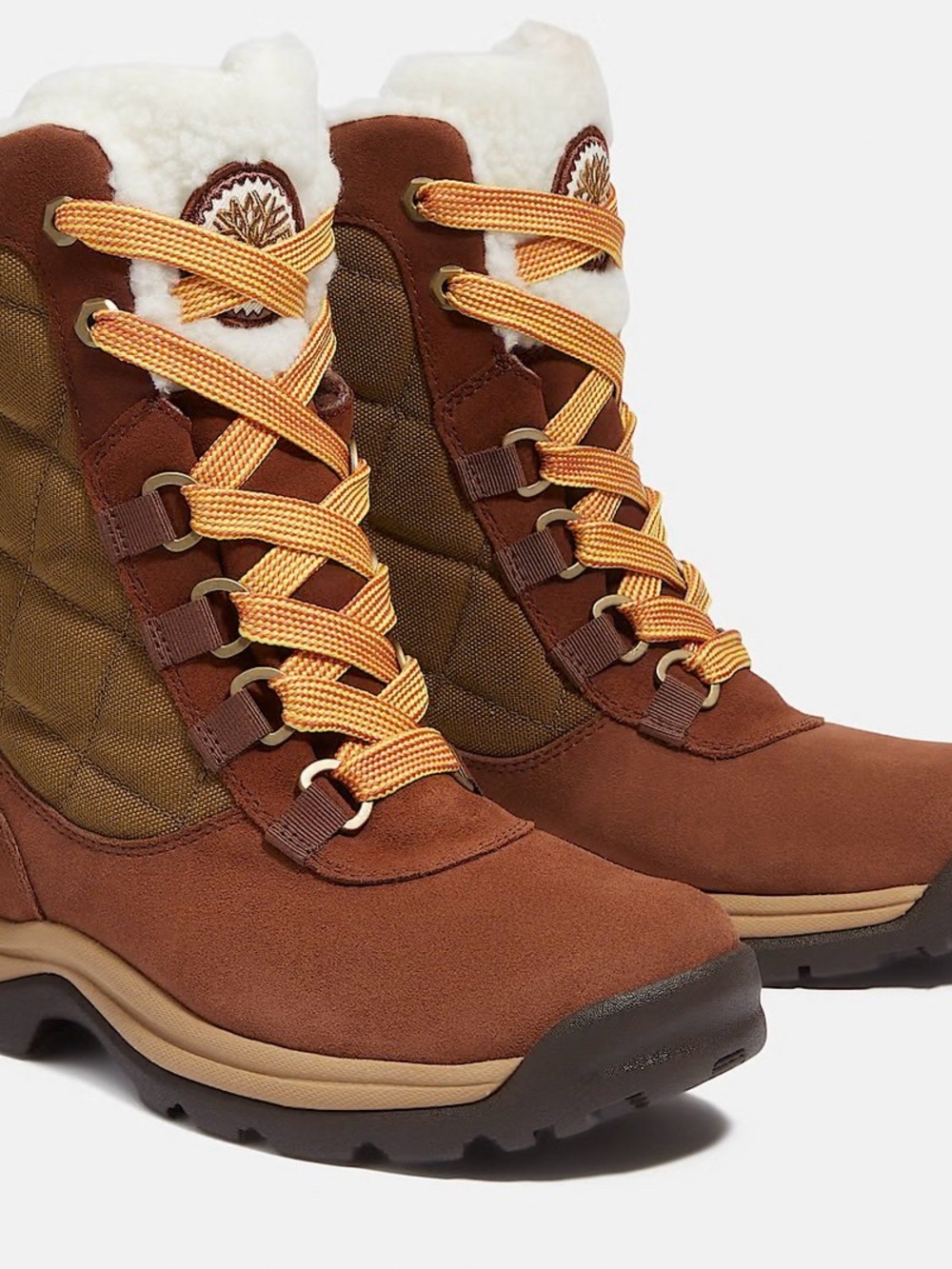 Timberland Women's White Ledge Tall Waterproof Snow Boot